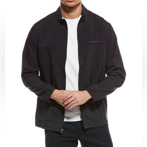 NWT Travis Mathew Valley View Full Zip Jacket Small Heather Black $159.95